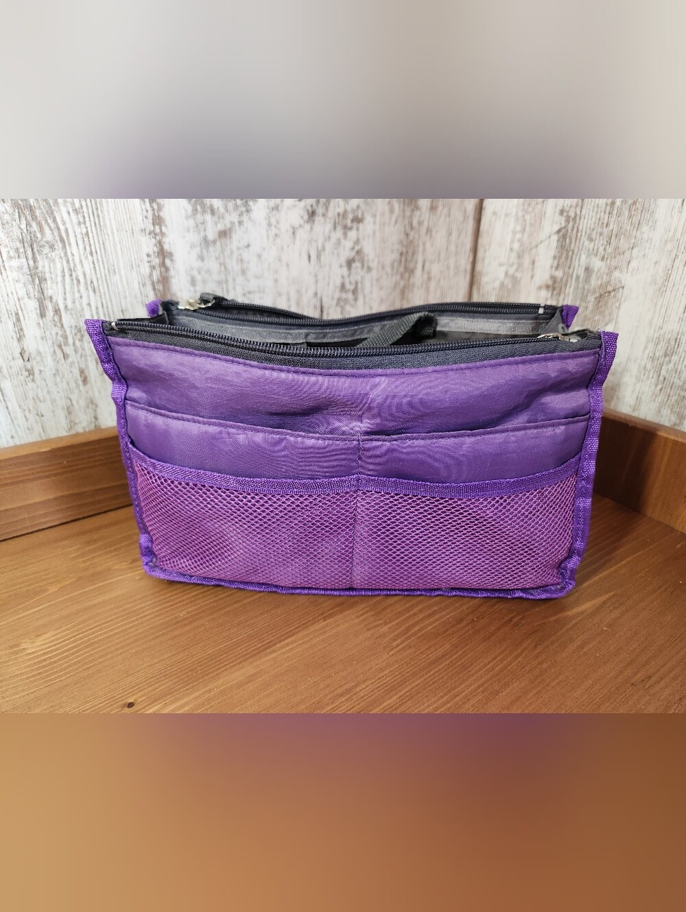 Women's Handbag Organizer Liner Tidy Travel Pouch Bag Cosmetic Pocket Insert
